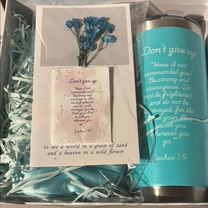 Inspirational Tumbler and Card Set